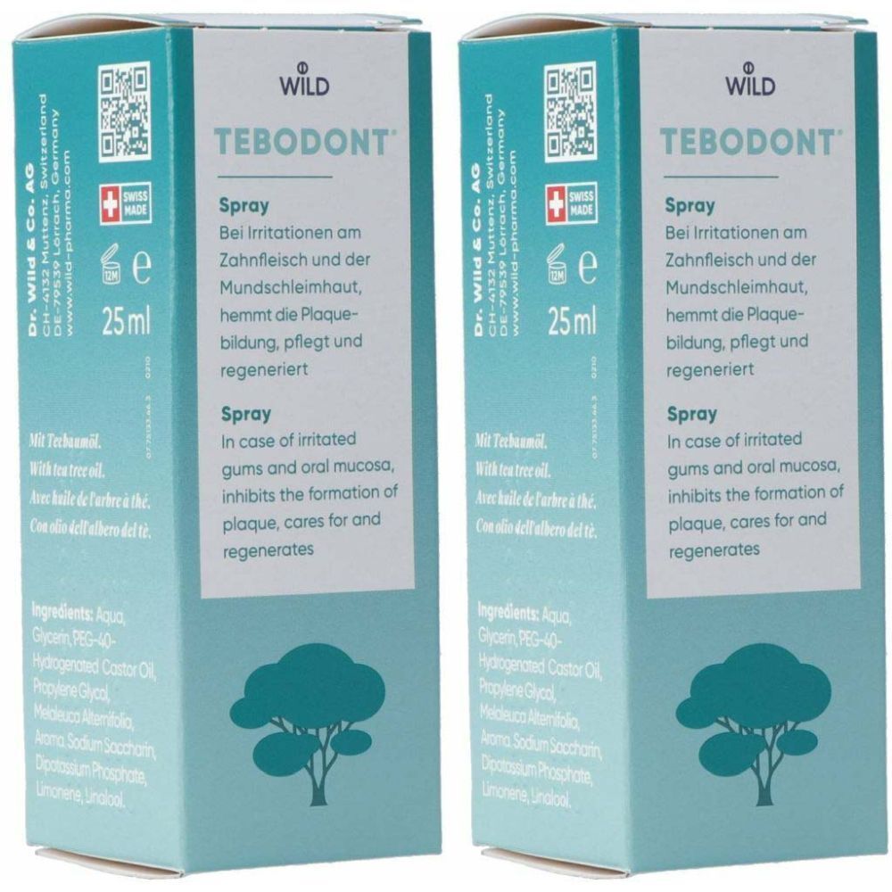 WILD TEBODONT® Spray 2x25 ml Spray