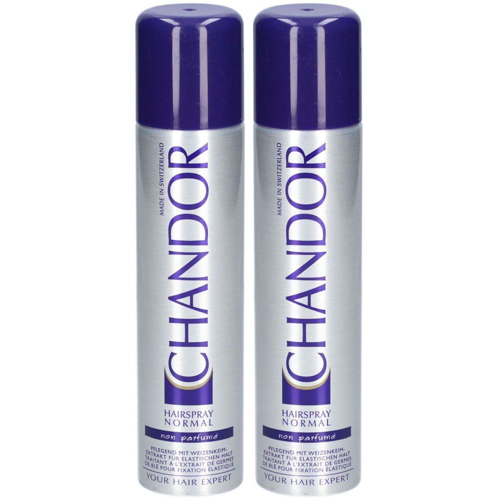 CHANDOR Spray pour cheveux 2x250 ml