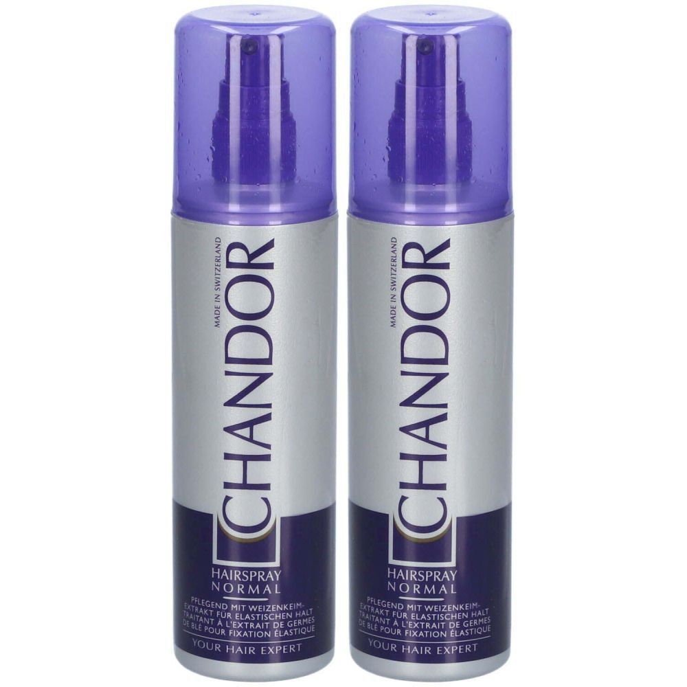 CHANDOR Spray pour cheveux 2x200 ml