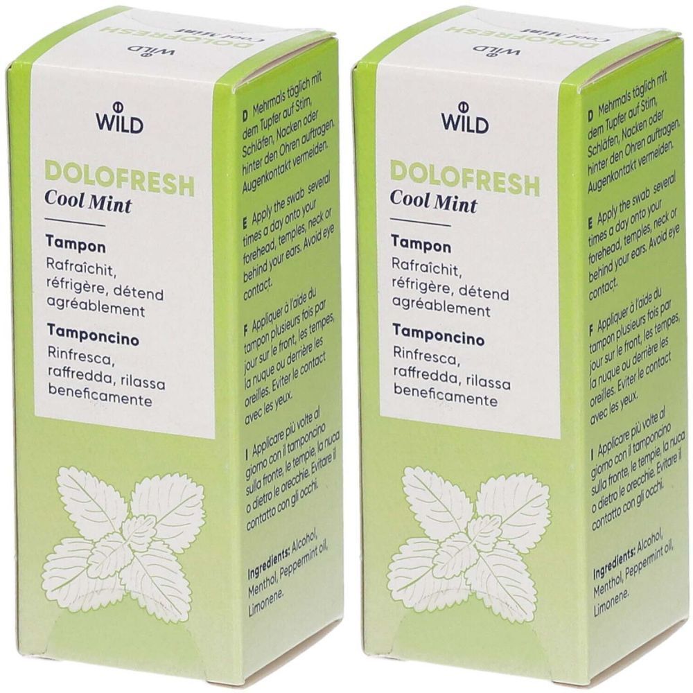 WILD Dolofresh Cool Mint 2x10 ml Solution(S)
