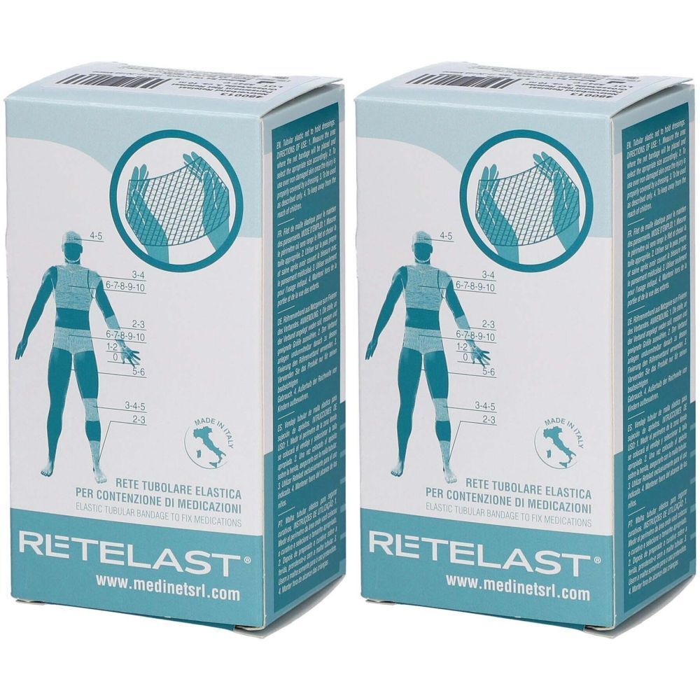RETELAST Pansement filet No 3 10m 2x1 pc(s) Bandage(S)