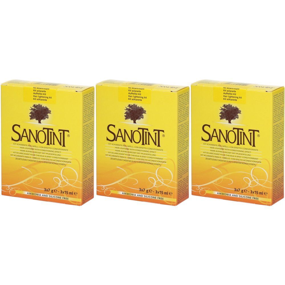 SANOTINT Kit de décoloration 3x1 pc(s) Teinture(S)