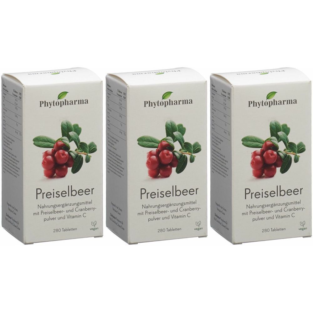 PHYTOPHARMA Airelles rouges 3x280 pc(s) Comprimé(S)
