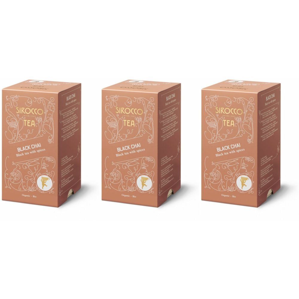 SIROCCO Sachets de thé Clack Chai 3x20 pc(s) Thé Instantané