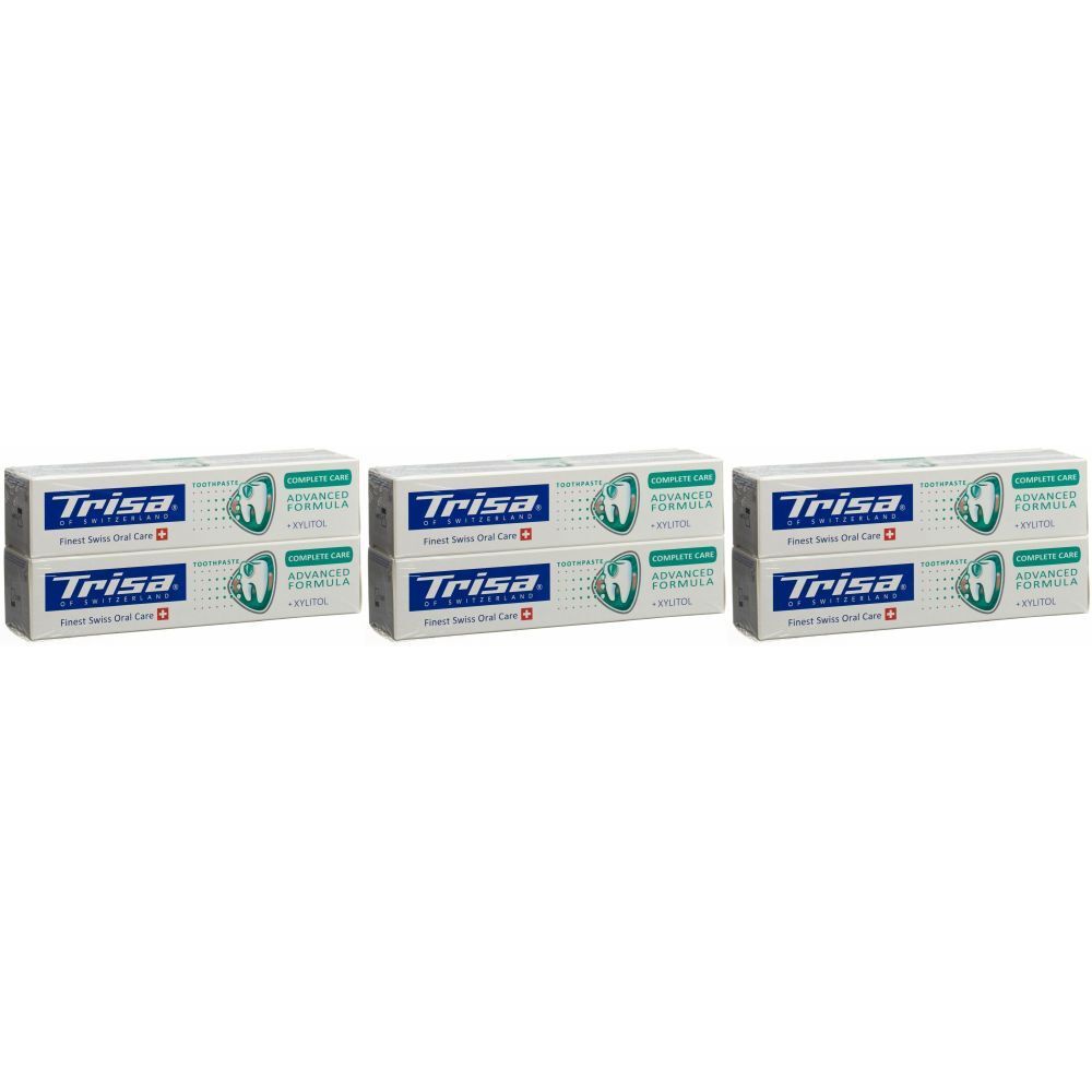 Dentifrice TRISA Protection complète x 2 Dentifrice(S) 3x2x75 ml