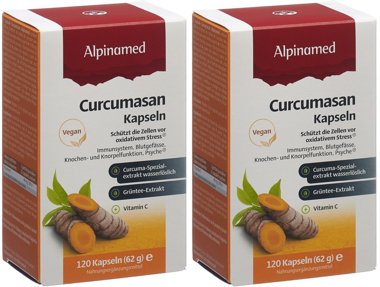 ALPINAMED Curcumasan capsules 3x120 pc(s) Capsule(S)