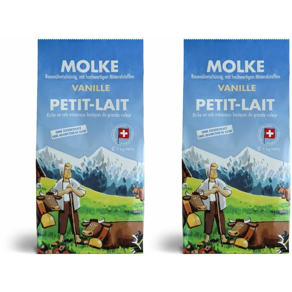 MOLKE Petit Lait Gran Vanille Refill 2x1000 g Poudre