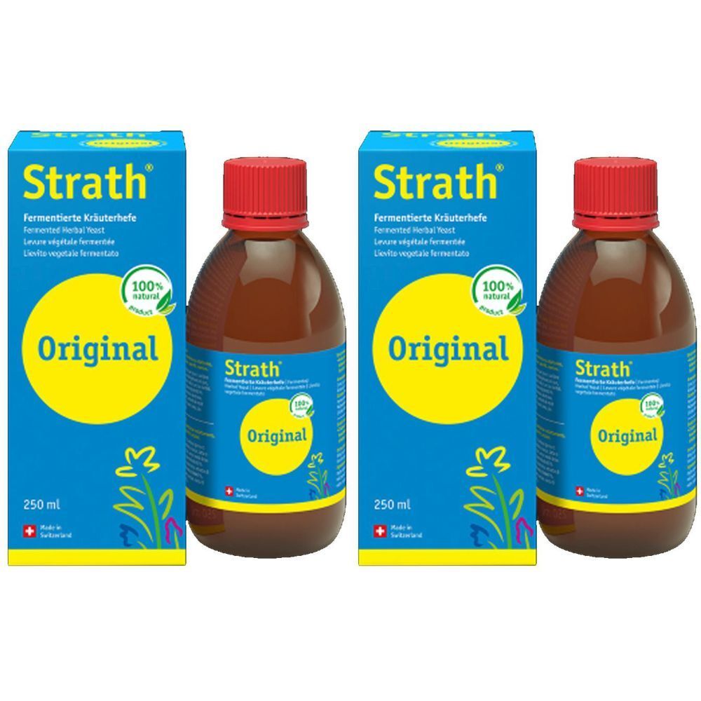STRATH Original comprimés Liquide 2x500 ml