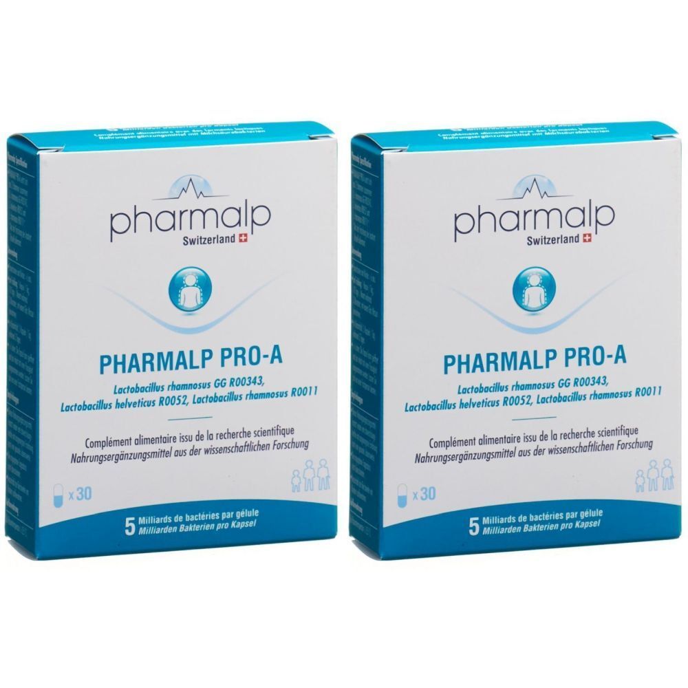 PHARMALP Pro-A probiotique 2x30 pc(s) Capsule(S)