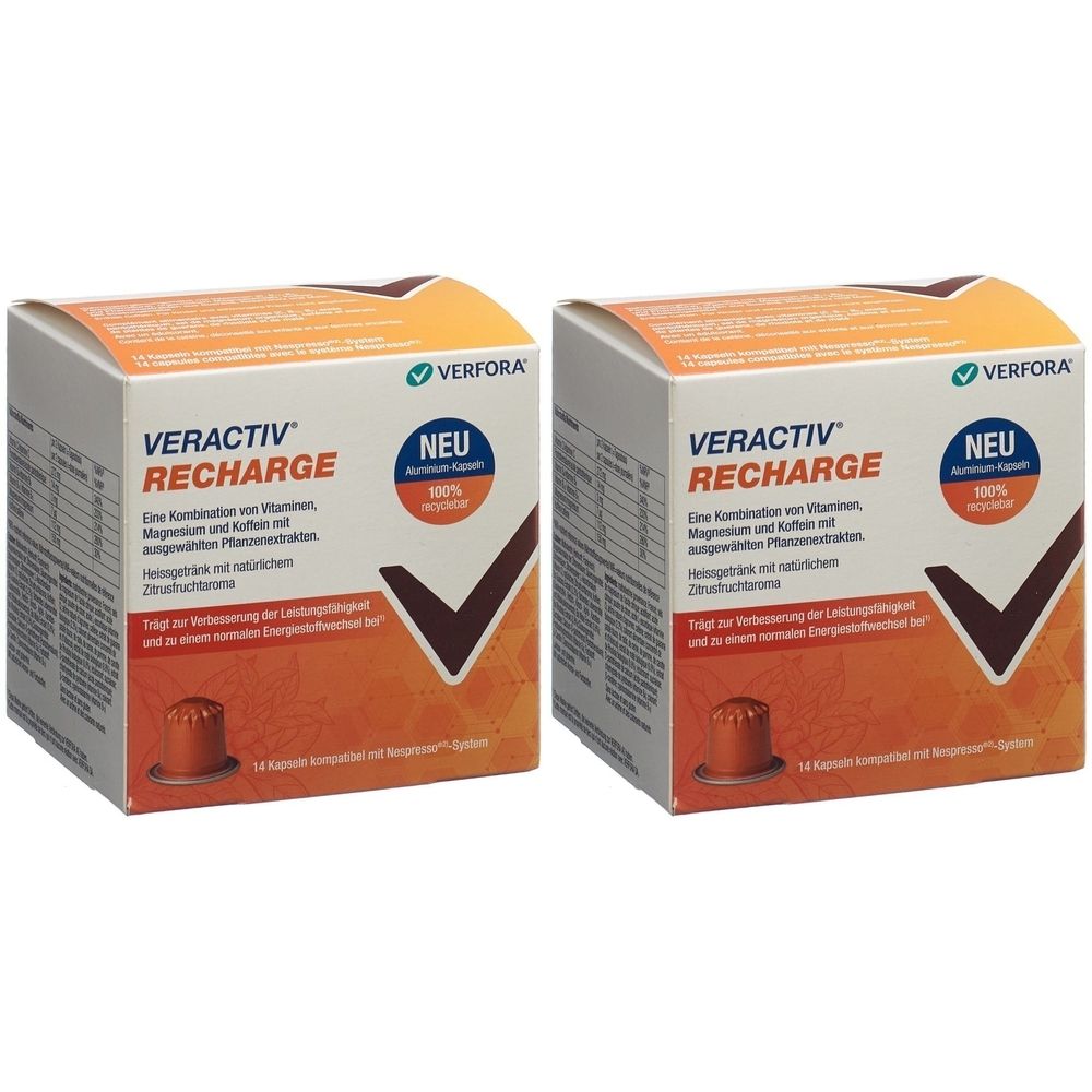 VERACTIV Recharge capsules nespresso alu 2x14 pc(s) Capsule(S)