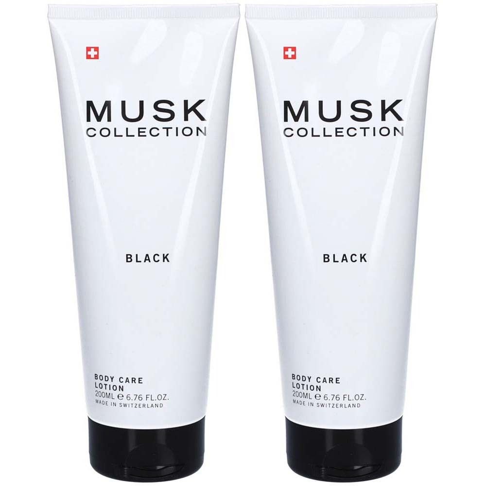 Musk collection Black Musk Body Care Lotion 2x200 ml Lotion(S)