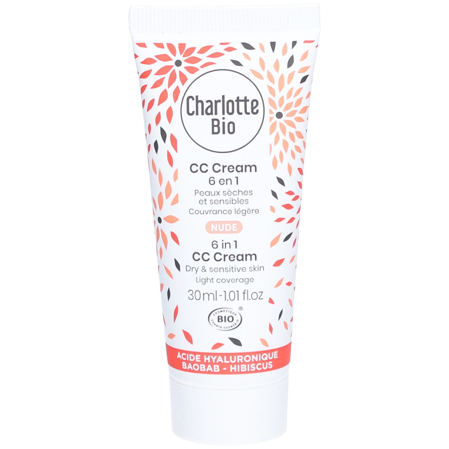 Charlotte Bio La CC Crème BIO Nude - Peaux Médiums 30 ml
