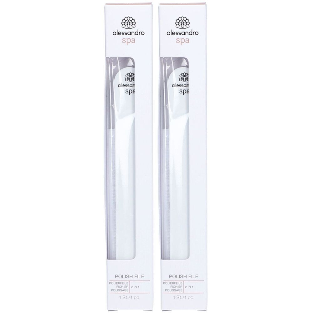 ALESSANDRO NAIL SPA Lime de polissage 2x1 pc(s) Lime