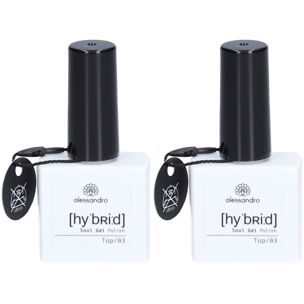 ALESSANDRO Hybrid Soul Gel Polish Top 03 2x1 pc(s) Vernis À Ongles