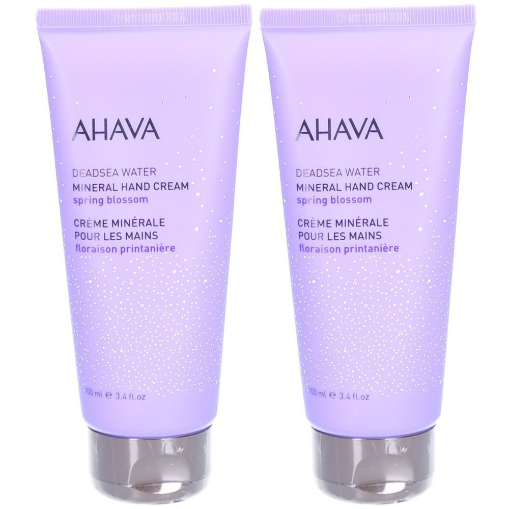 AHAVA Crème minérale pour les mains Floraison printanière not relevant 2x100 ml
