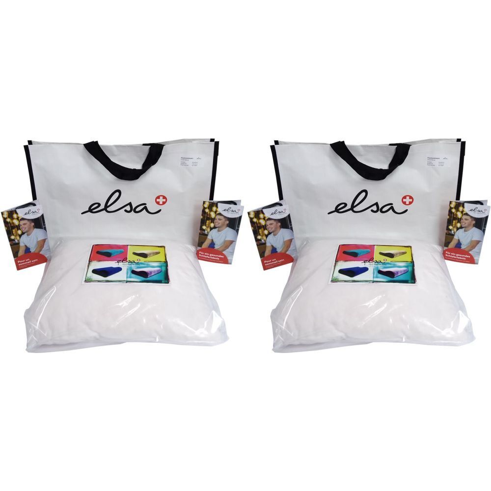 ELSA Oreiller Soft 30 x 40 cm sans taie 2x1 pc(s)