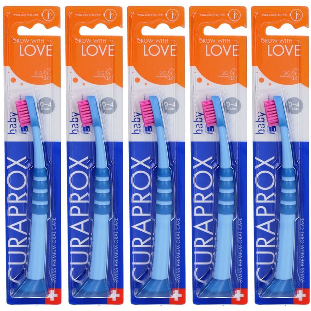 Curaprox Baby brosse à dents douce turquoise Brosse(S) À Dents 5x1 pc(s)