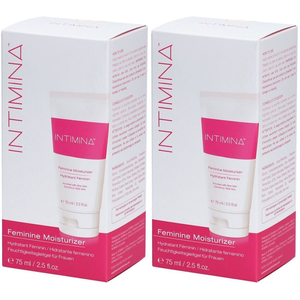 Intimina Hydratant Féminin 2x75 ml Gel(S)