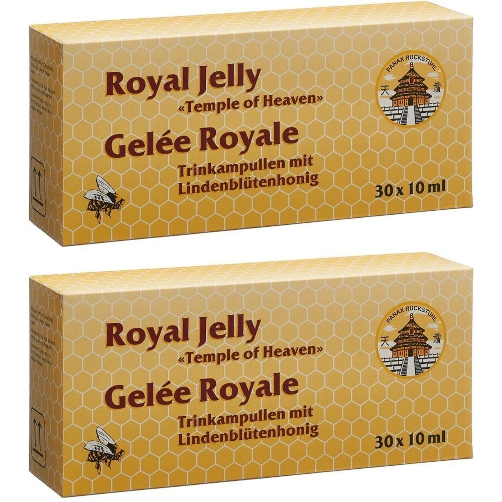 TEMPLE OF HEAVEN Gelée royale en ampoules 2x30x10 ml Ampoule(S) Buvable(S)