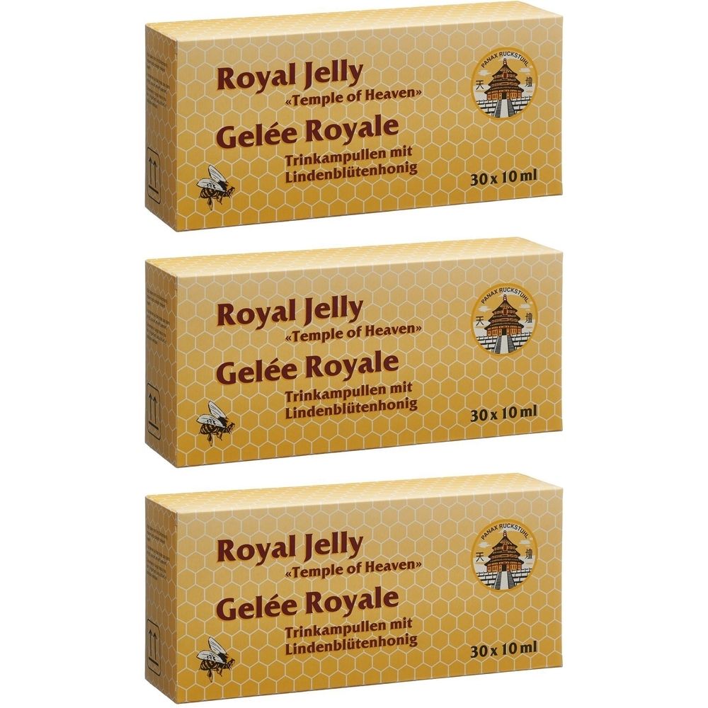 TEMPLE OF HEAVEN Gelée royale en ampoules 3x30x10 ml Ampoule(S) Buvable(S)