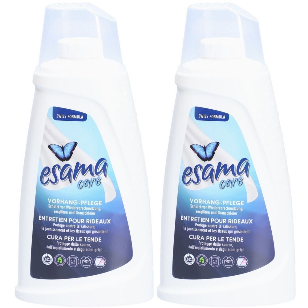 ESAMA Care Entretien pour rideaux Liquide 2x1 l