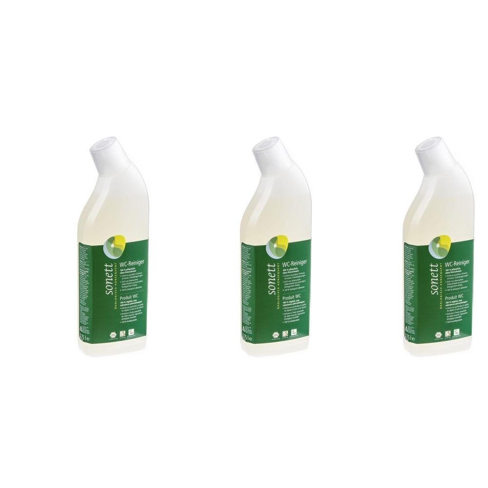 SONETT Nettoyant WC Produit(S) Nettoyant(S) 3x0,75 l