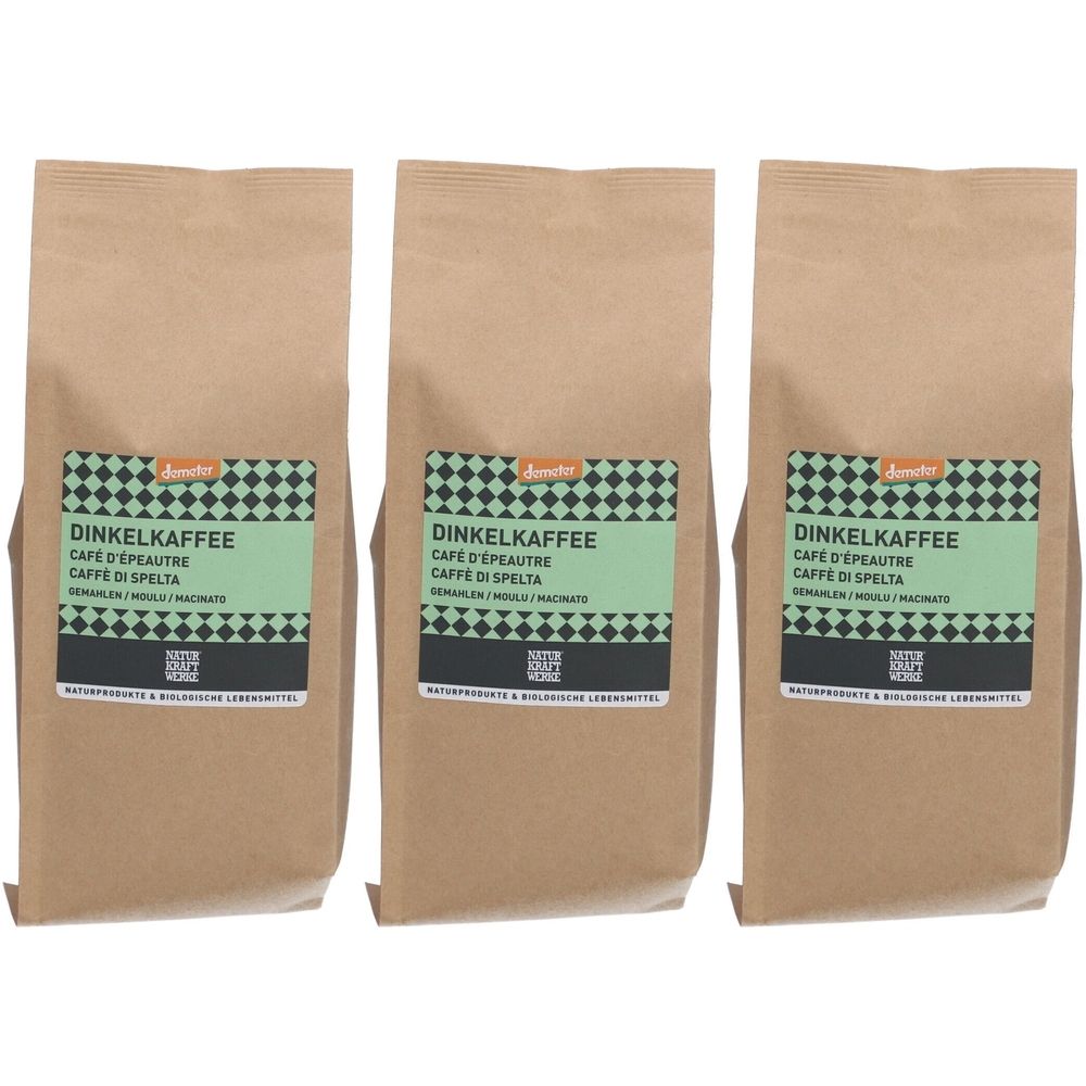 NATURKRAFTWERKE Café d'épeautre Demeter 3x300 g