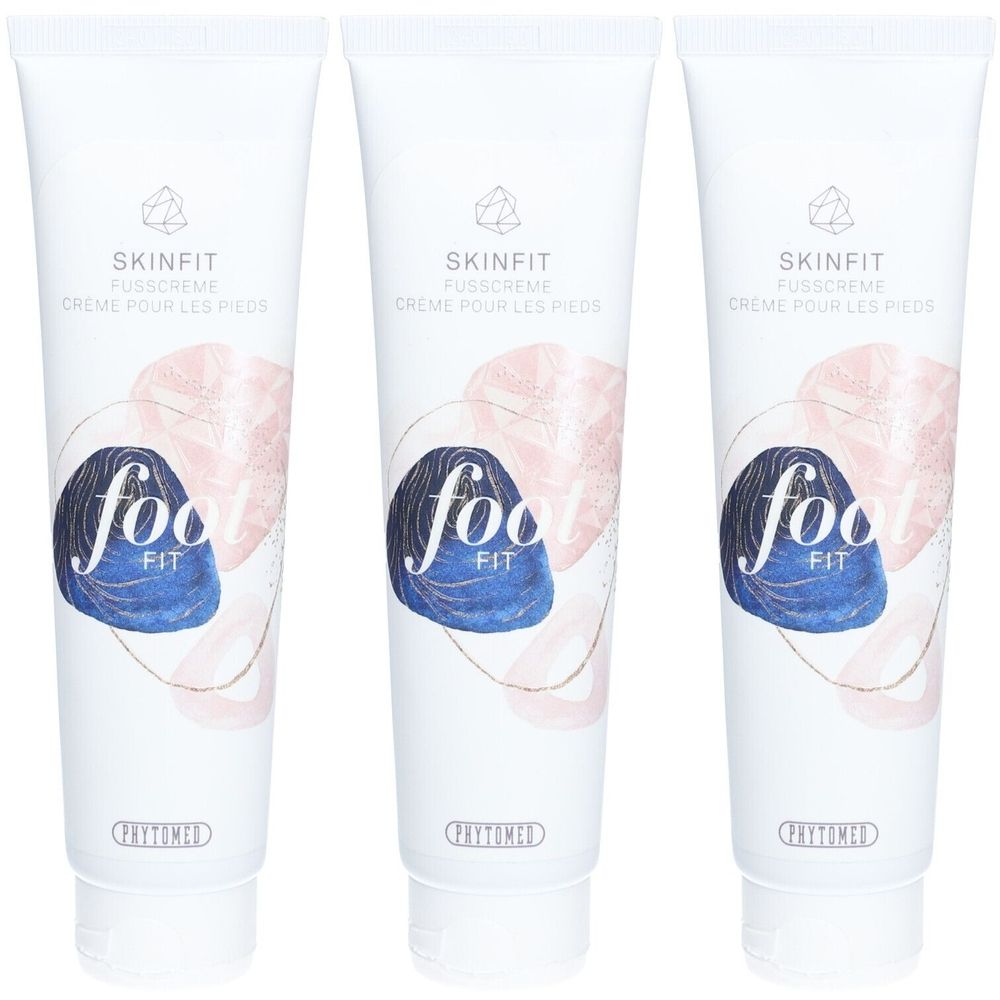 PHYTOMED Skinfit footFIT crème pour les pieds 3x100 ml Crème
