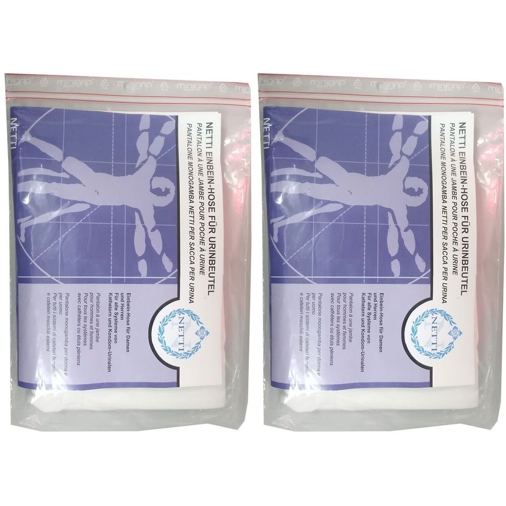 NETTI Pantalon à une jambe pour poche urine 2x1 pc(s)