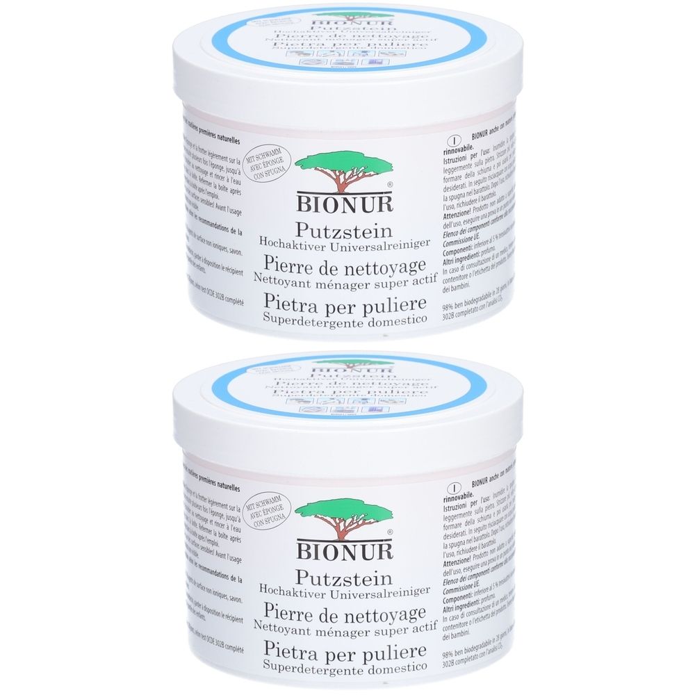 BIONUR Pierre de nettoyage Autre 2x400 g