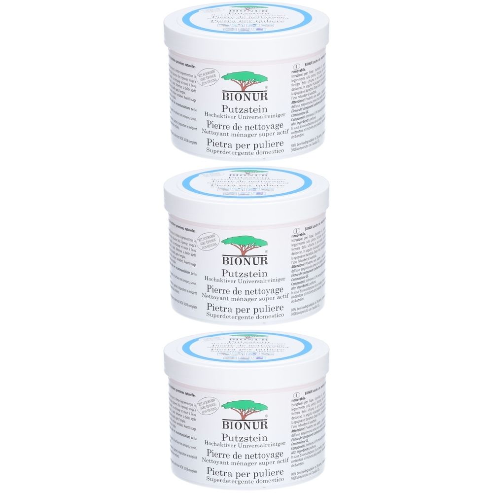 BIONUR Pierre de nettoyage Autre 3x400 g