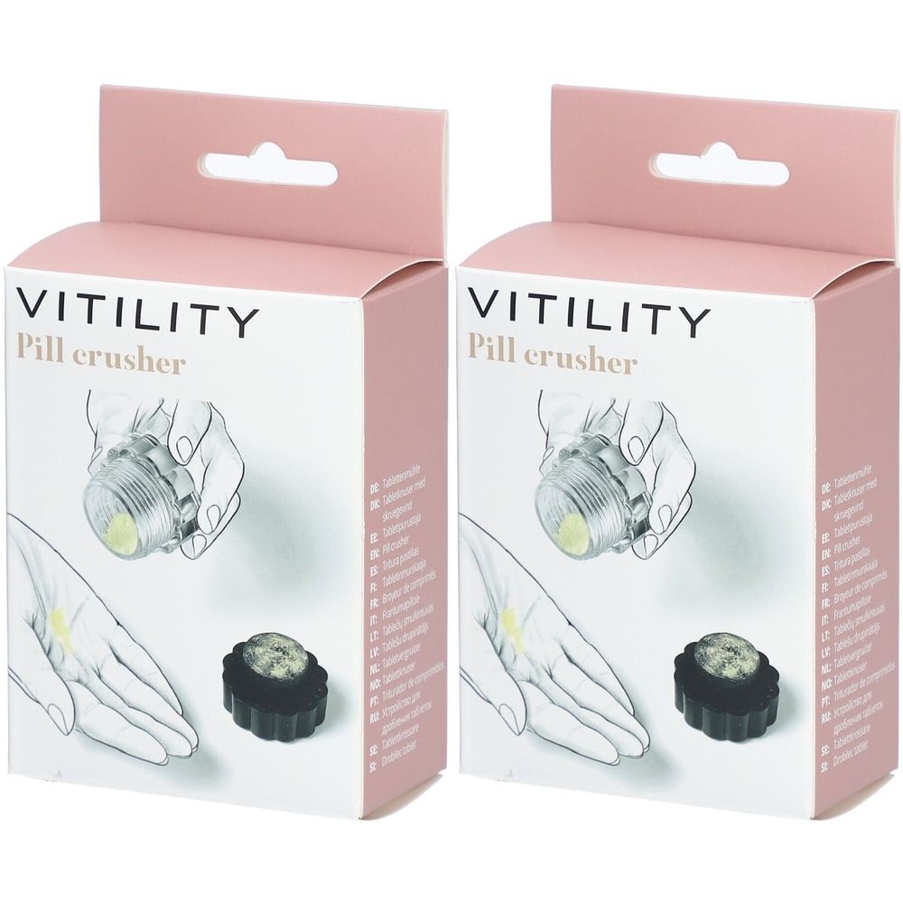 VITILITY Broyeur de comprimés 2x1 pc(s) Autre