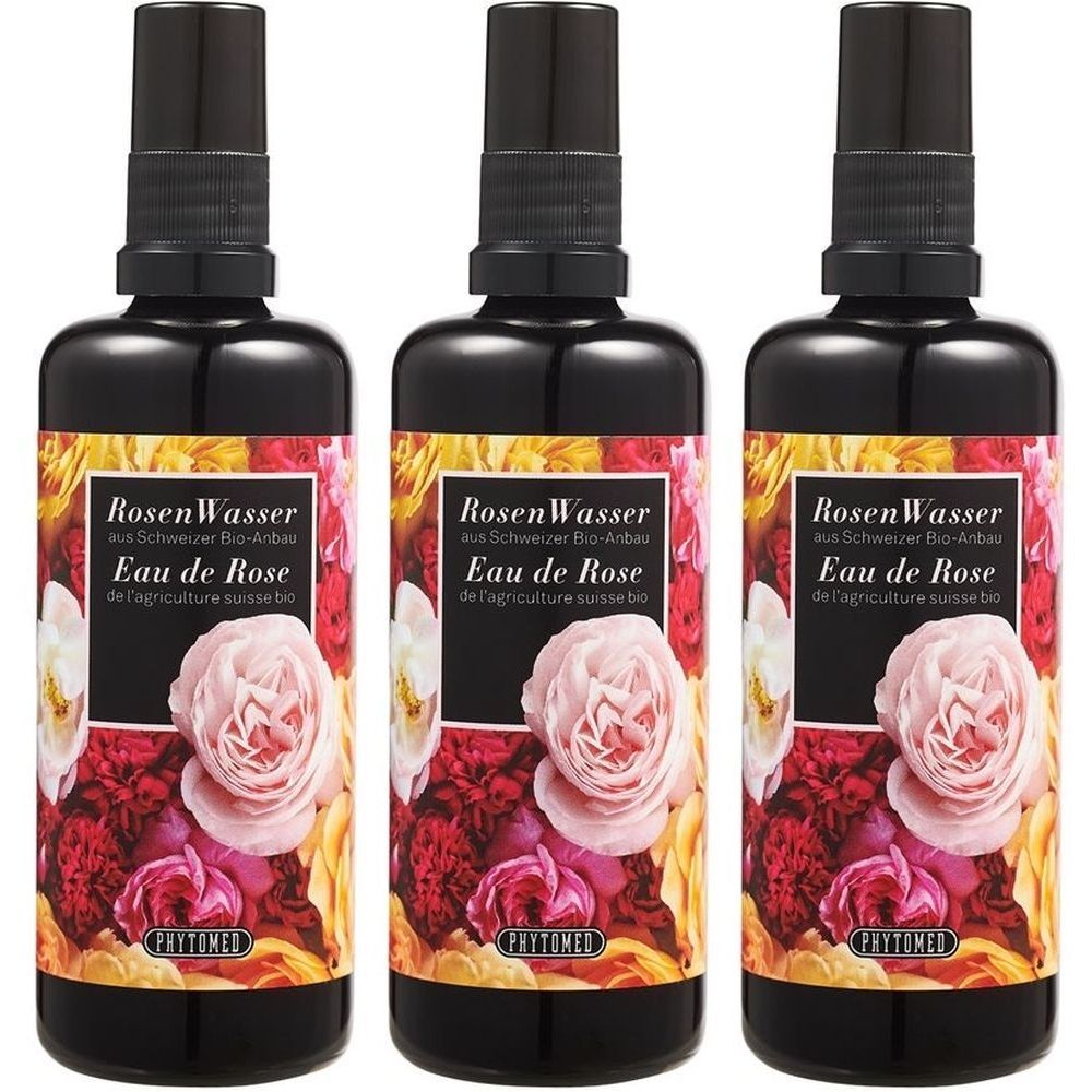 PHYTOMED Eau de rose 3x100 ml Spray