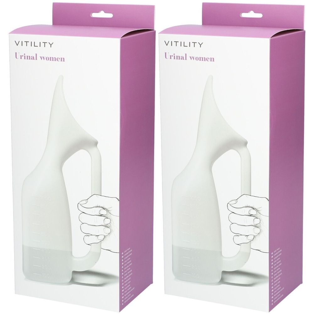 VITILITY Urinoir pour femmes Bouteilles 2x1 pc(s)