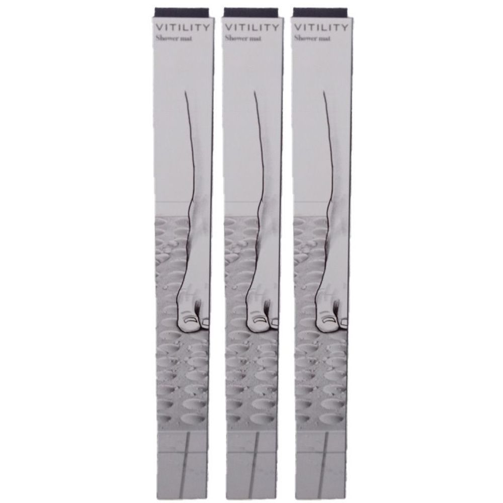 VITILITY Tapis de douche antidérapant 54x54 cm 3x1 pc(s) Autre