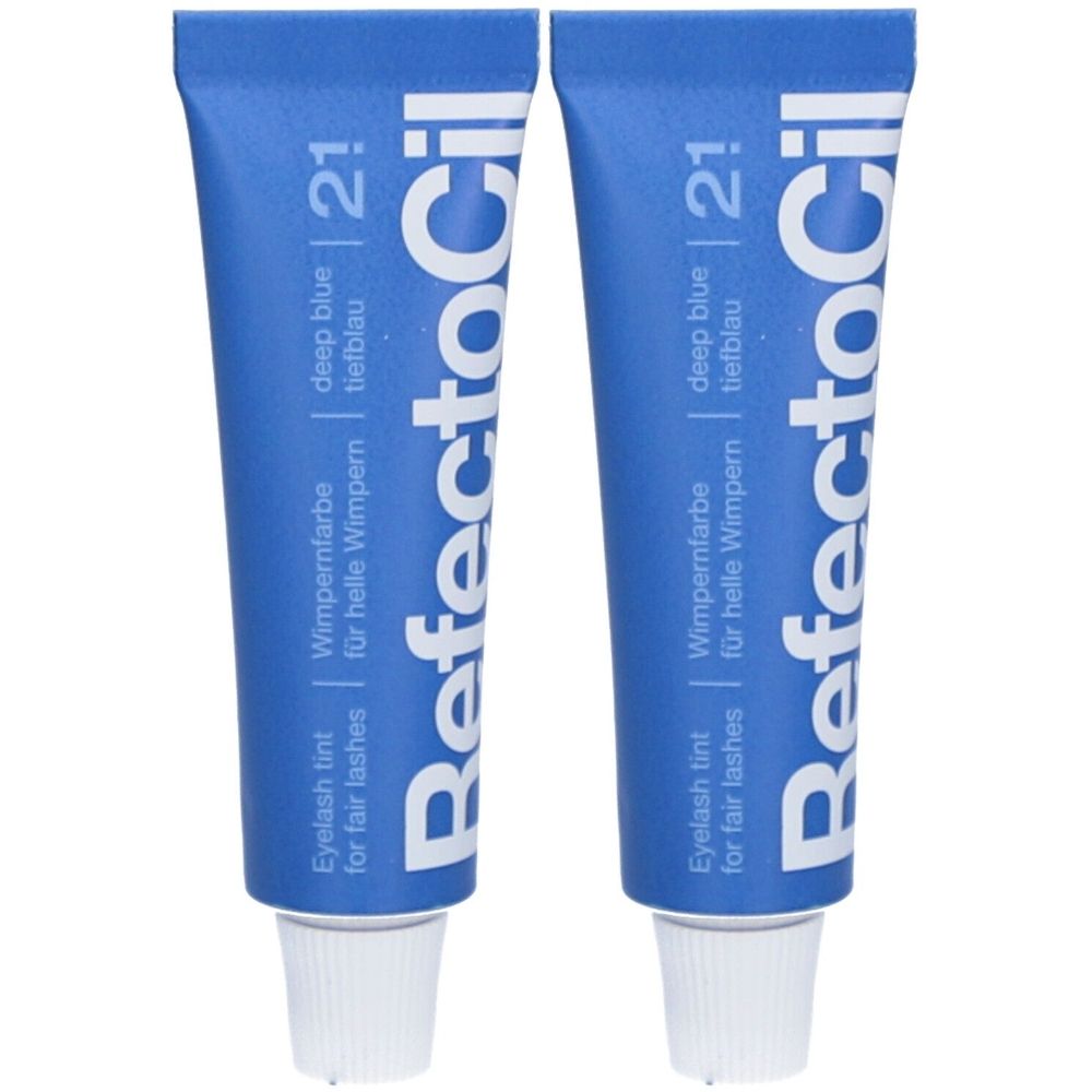 Refectocil teinture pour cils bleu foncé 2.1 Gel(S) 2x1 pc(s)