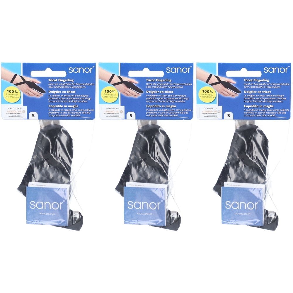 SANOR Doigtier Tricot S 3x1 pc(s)
