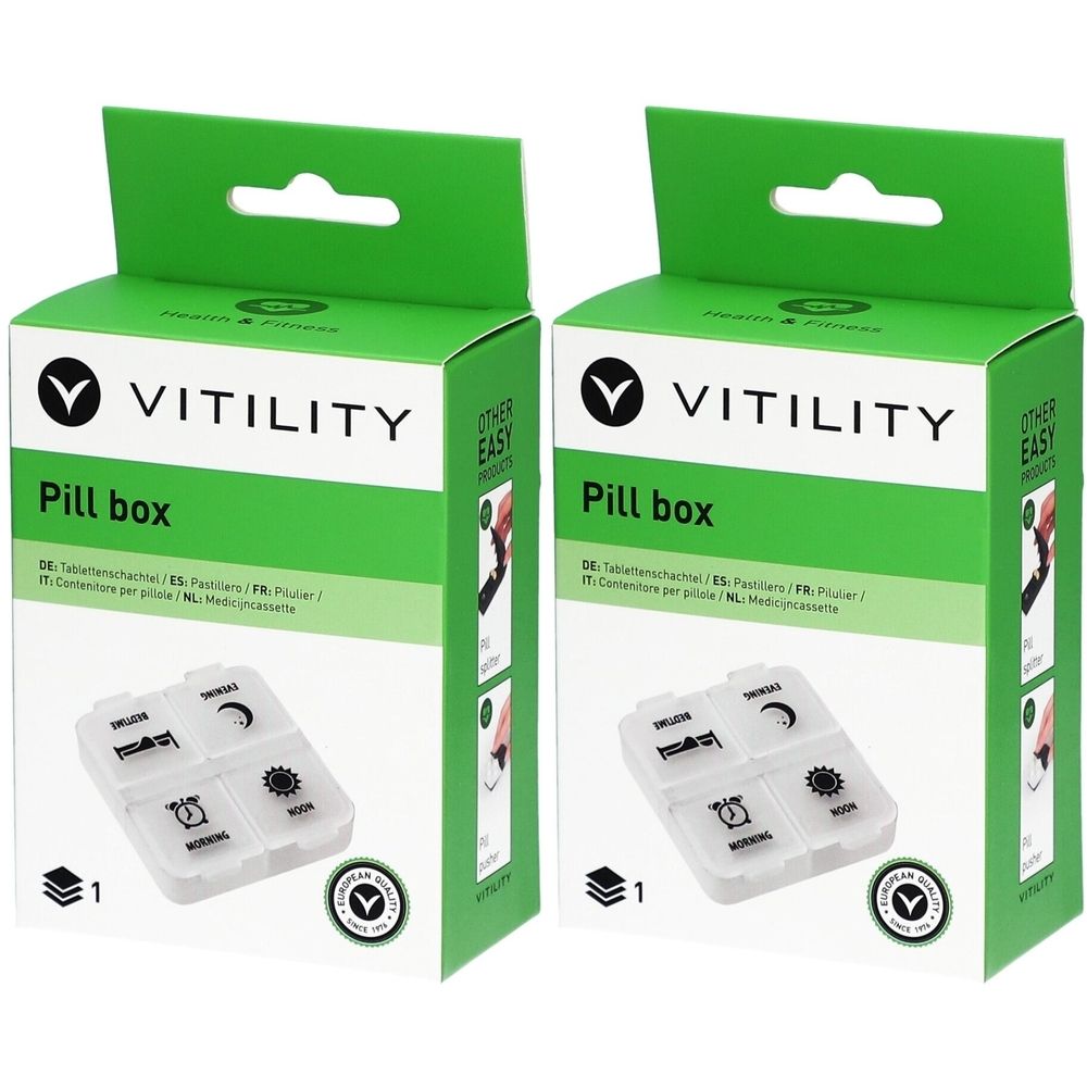 VITILITY Cassette de médicaments 2x1 pc(s) Accessoire(S)