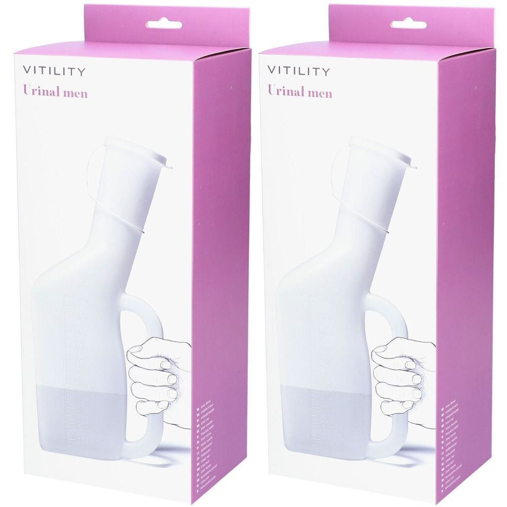 VITILITY Urinoir pour hommes Accessoire(S) 2x1 pc(s)