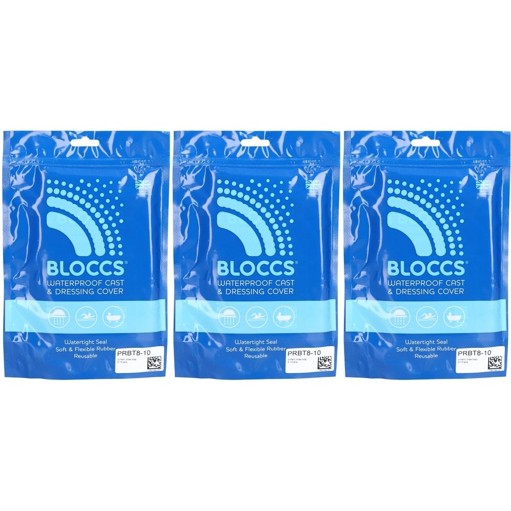 BLOCCS Protège-plâtre de Bras Pour la douche 20-33/53cm Enfant Couverture 3x1 pc(s)