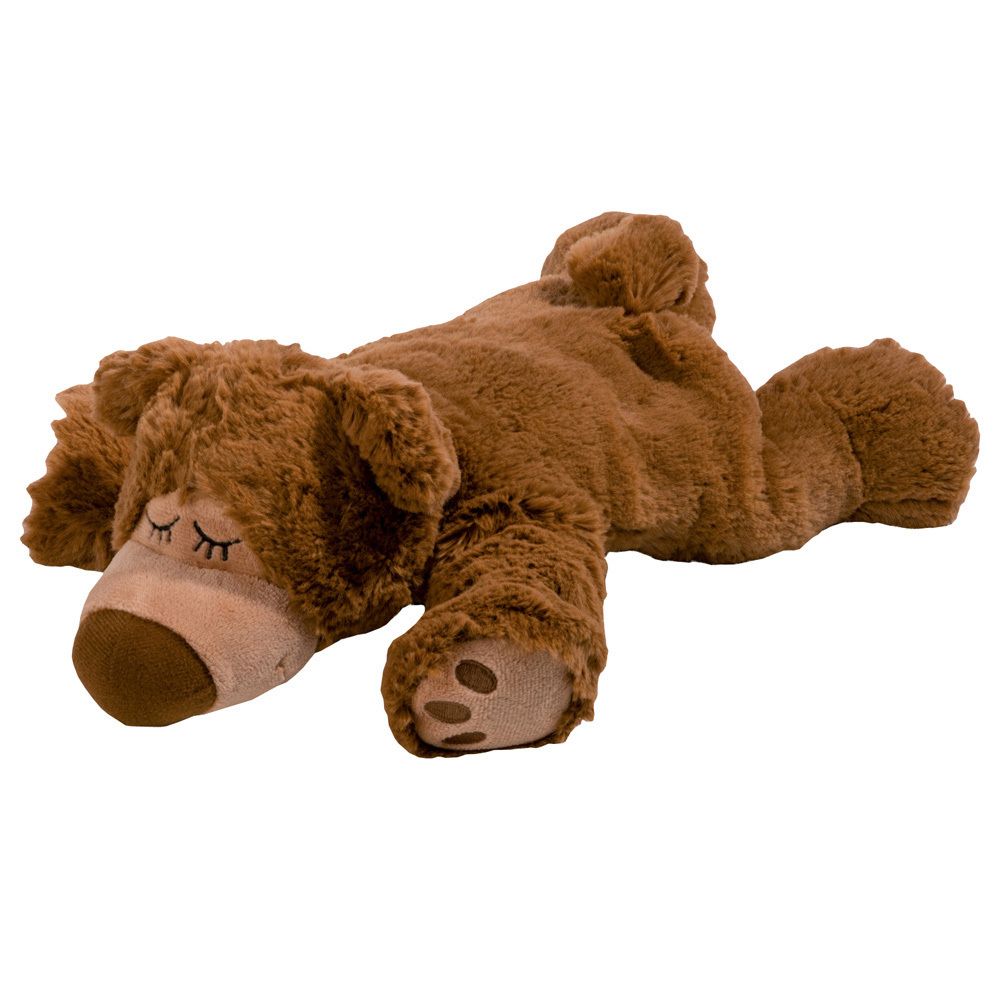 Warmies Peluche chauffante Sleepy Bear brun 1 pc(s) Coussin Chauffant