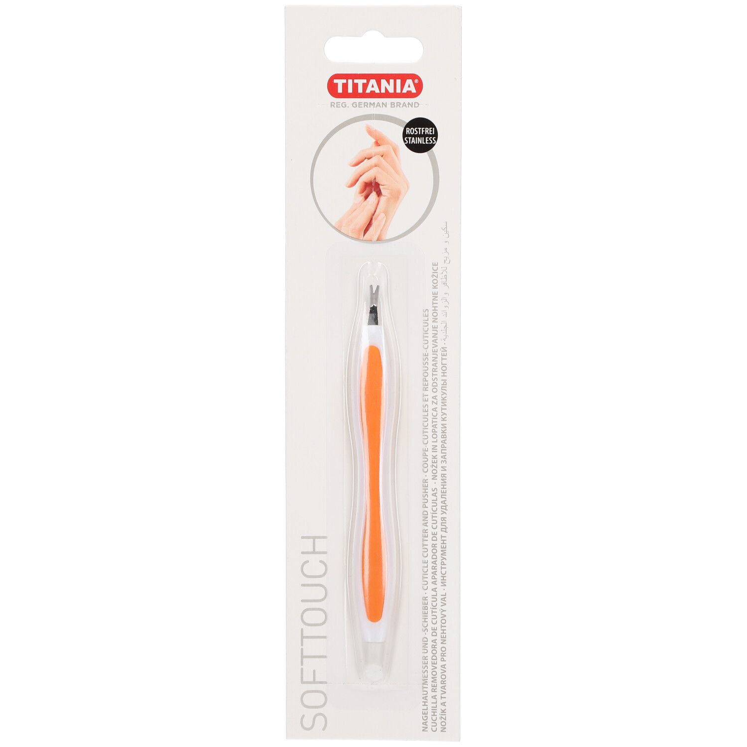 Titania Titania® Couteau Et Poussoir À Cuticules Appareil 1 Pc(S)