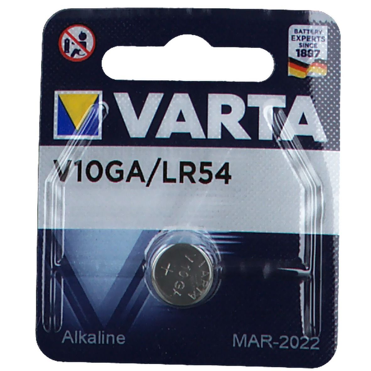 VARTA Pile bouton LR 1130 LR 54 1,5V 1 pc(s) Piles