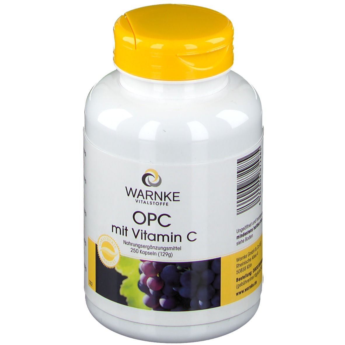 OPC avec vitamine C 250 capsules - Image 3