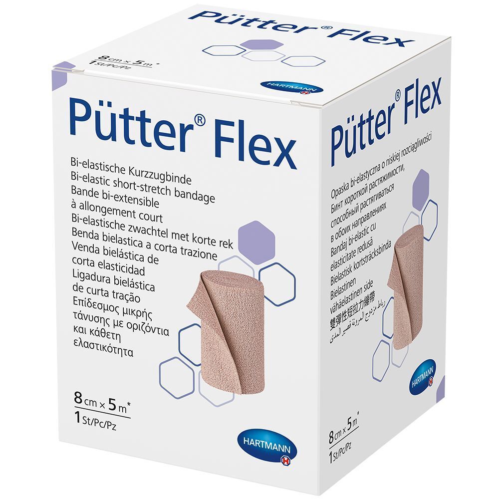 Pütterflex Bande 8 Cm X 5 M Serviette Hygienique 1 Pc(S) - Image 1