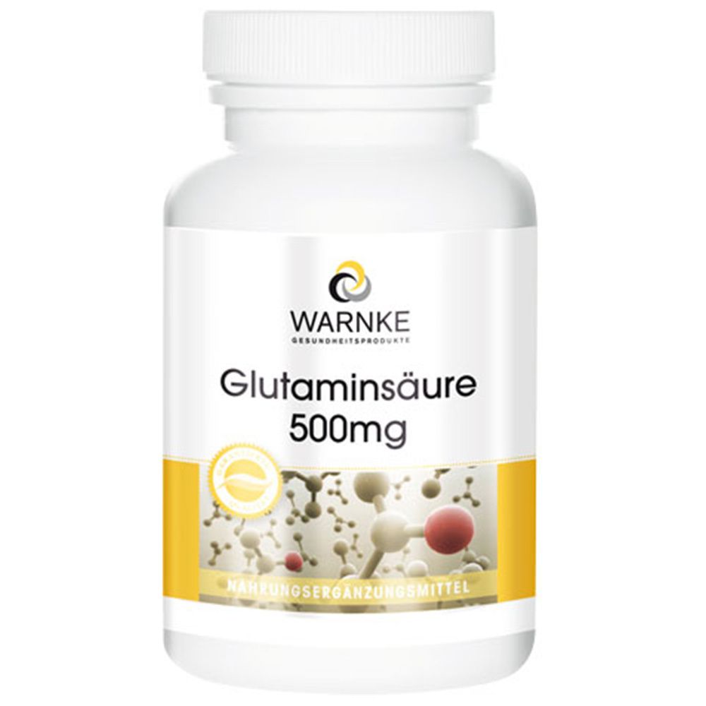 ACIDE GLUTAMIQUE 500 mg gélules 100 pcs - Image 3
