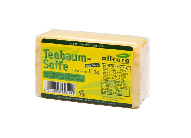Allcura Teebaum Savon 100 G