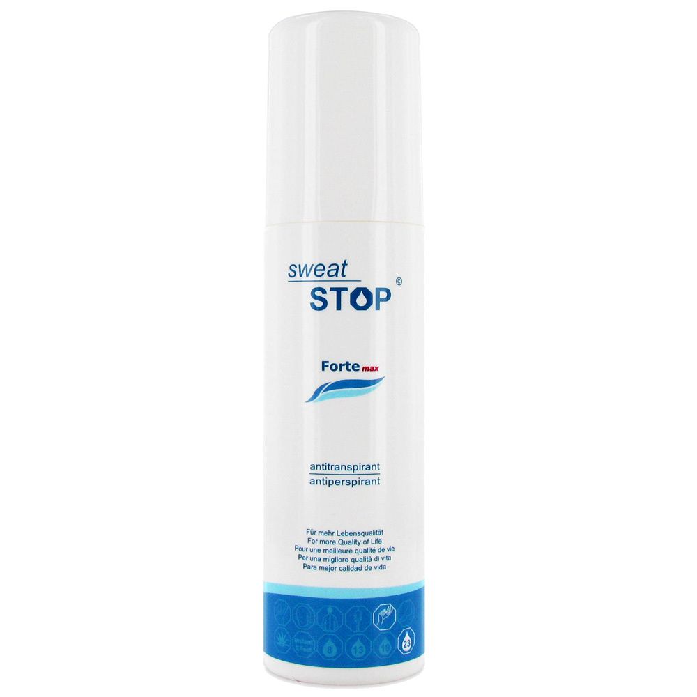 SweatStop® Forte max Hand- und Körperspray antitranspirant Spray 100 ml