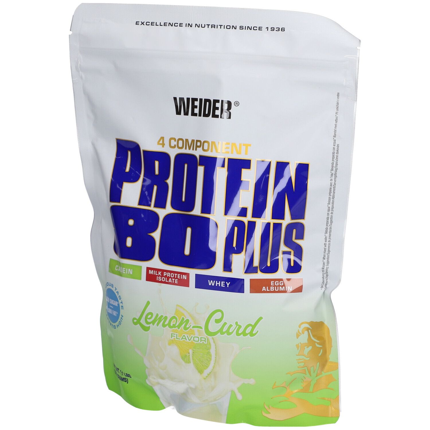 WEIDER® Protein 80 Plus Lemon-Curd 500 g Poudre