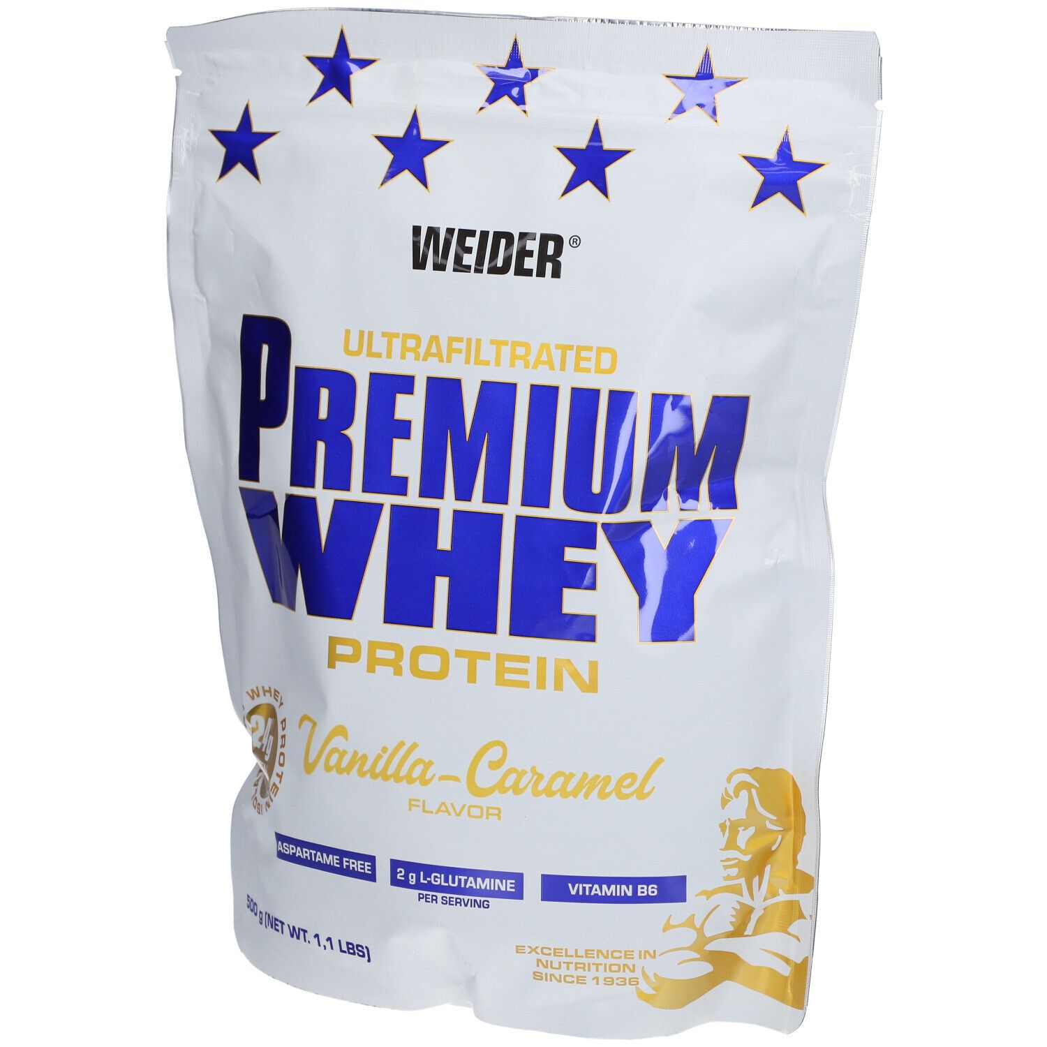 WEIDER Premium Whey Protein Vanille-Caramel 500 g Poudre